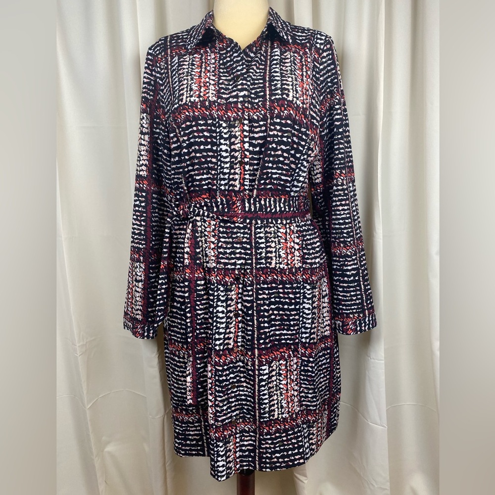 NWT! White House Black Market Button Down Dress